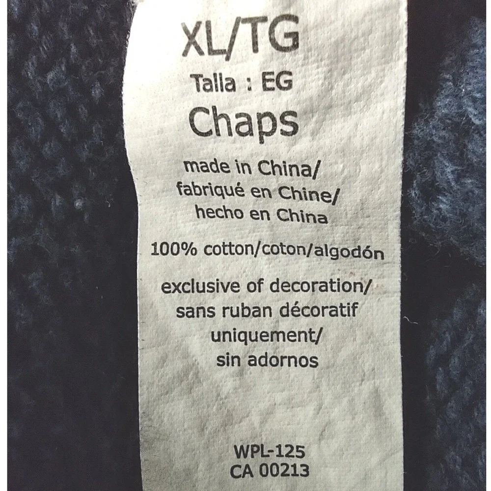 Chaps knit sweater